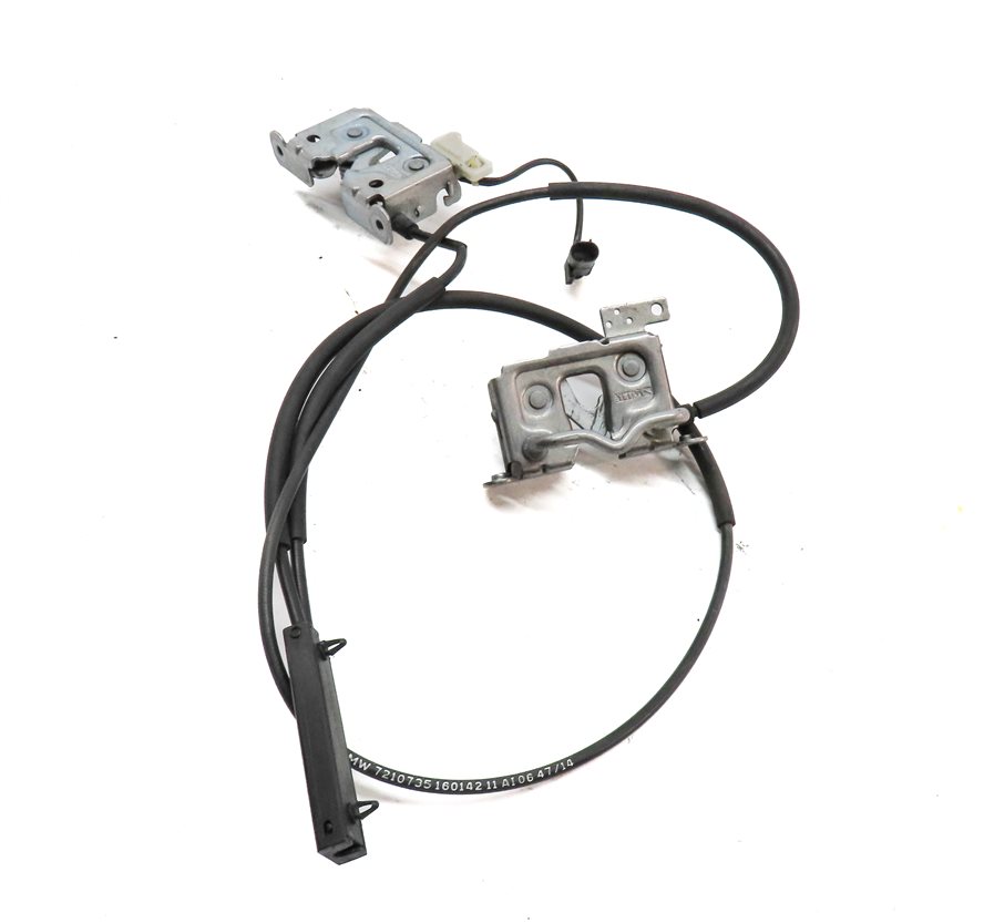 Thumbnail 1: 2015 BMW X3 (F25) FRONT LEFT & RIGHT LOWER HOOD LOCK LATCH SPRING CATCH SET-2