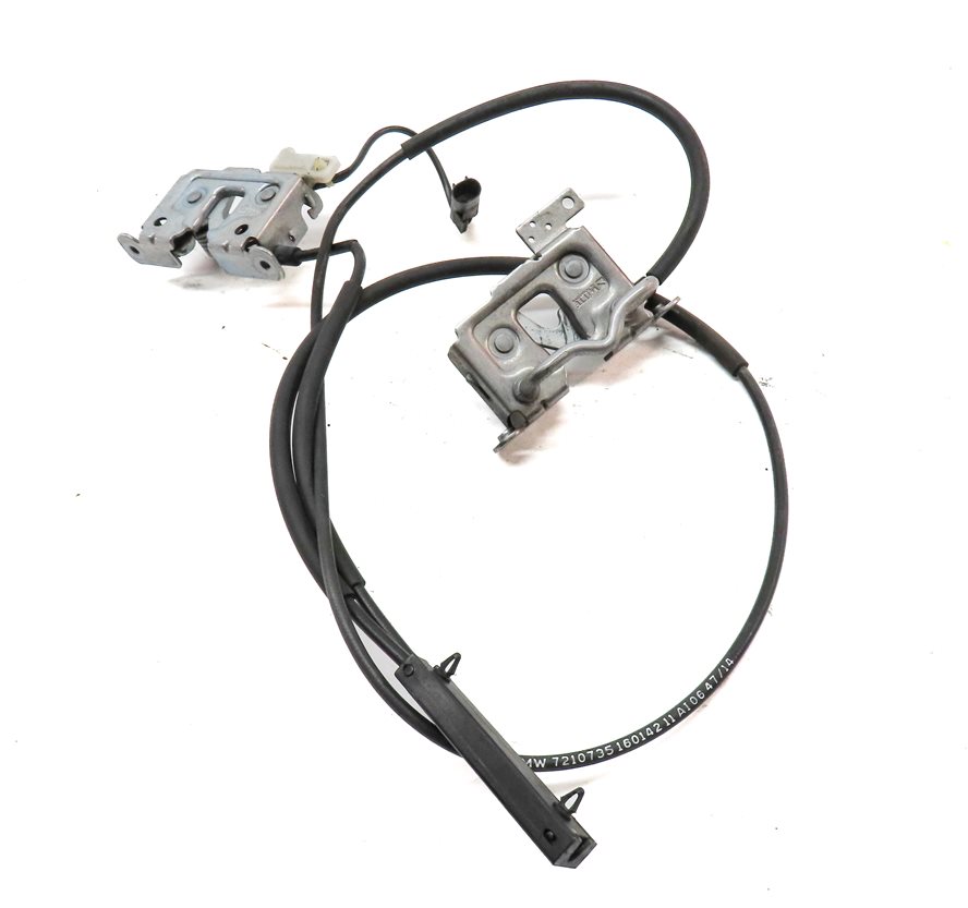 Thumbnail 2: 2015 BMW X3 (F25) FRONT LEFT & RIGHT LOWER HOOD LOCK LATCH SPRING CATCH SET-2
