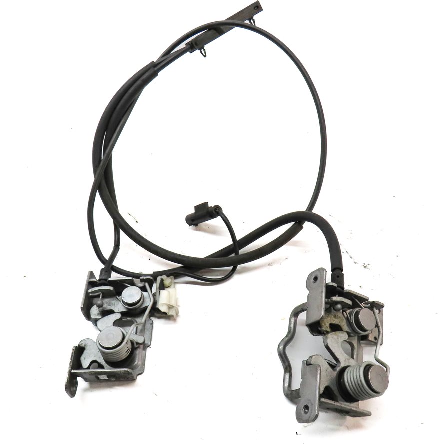 Thumbnail 4: 2015 BMW X3 (F25) FRONT LEFT & RIGHT LOWER HOOD LOCK LATCH SPRING CATCH SET-2