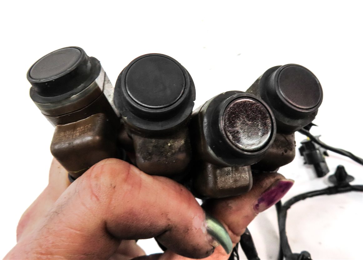 Thumbnail 5: 2015 BMW X3 (F25) REAR PDC PARK DISTANCE SENSOR SET-4 w/ HARNESS