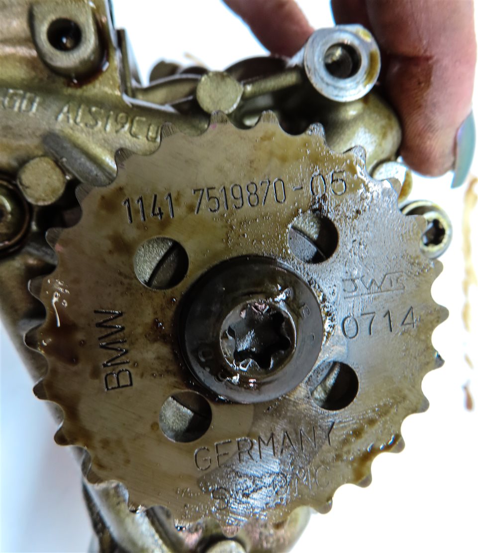 Thumbnail 8: 2015 BMW X3 (F25) 3.0L N55 TURBO ENGINE OIL PUMP w/ SPROCKET