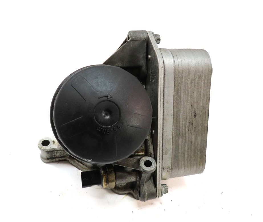Thumbnail 2: 2015 BMW X3 (F25) 3.0L N55 TURBO ENGINE OIL FILTER HOUSING ADAPTER w/ COOLER