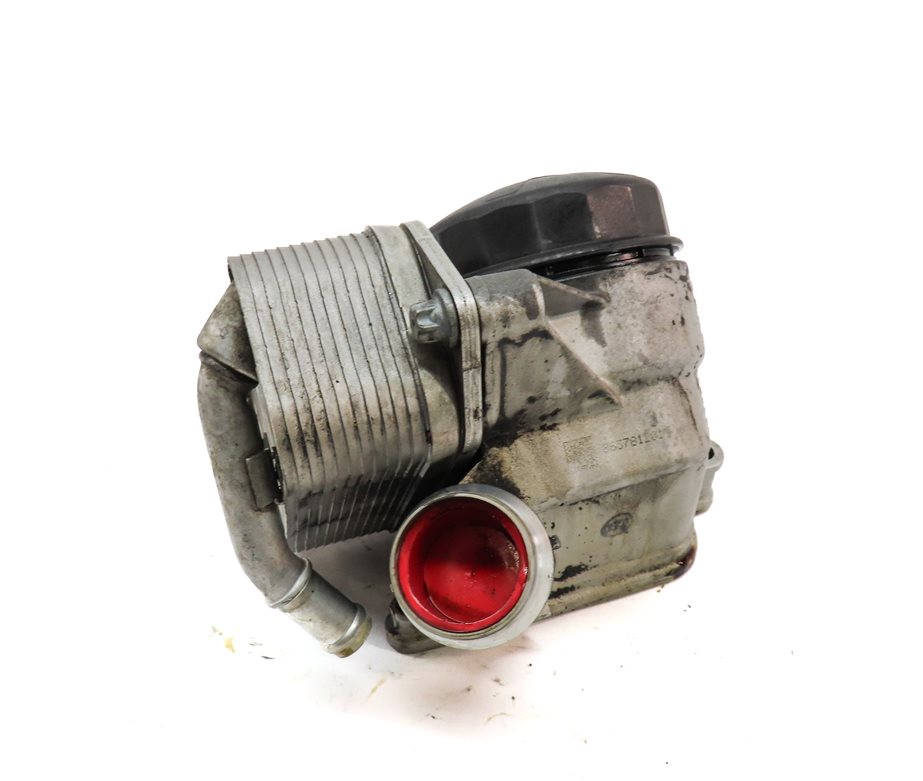 Thumbnail 5: 2015 BMW X3 (F25) 3.0L N55 TURBO ENGINE OIL FILTER HOUSING ADAPTER w/ COOLER