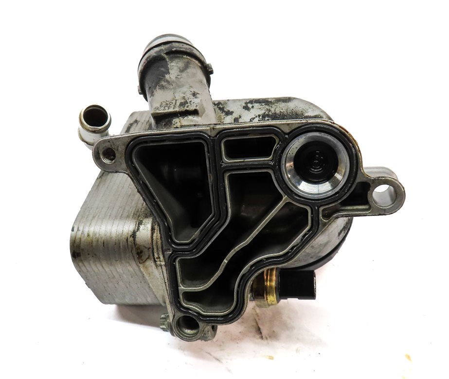 Thumbnail 6: 2015 BMW X3 (F25) 3.0L N55 TURBO ENGINE OIL FILTER HOUSING ADAPTER w/ COOLER