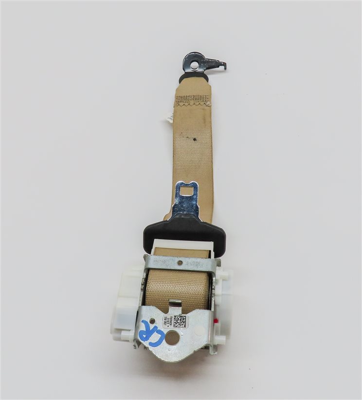Thumbnail 4: 2015 BMW X3 (F25) REAR SEAT CENTER SEATBELT SEAT BELT RETRACTOR (Beige)