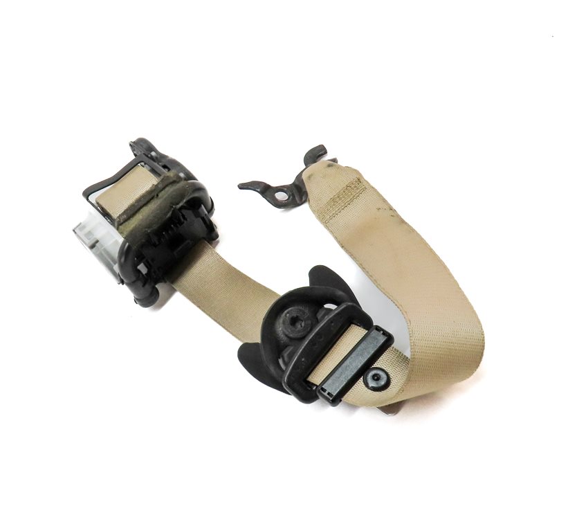 Thumbnail 3: 11-18 BMW X3 X4 (F25 F26) FRONT LEFT DRIVER SEATBELT BUCKLE RETRACTOR (BEIGE)