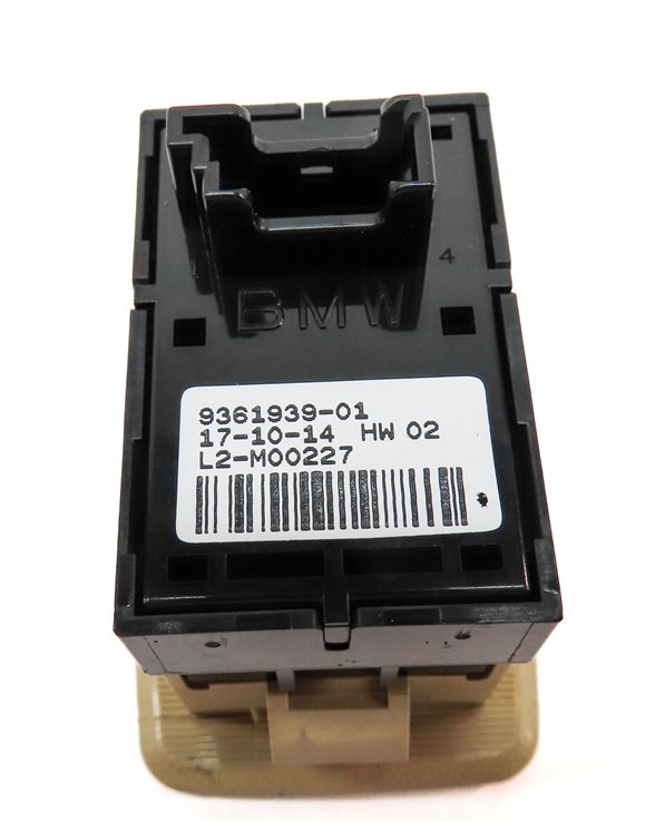 Thumbnail 6: 2015 BMW X3 (F25) FRONT RIGHT PASSENGER DOOR WINDOW SWITCH BUTTON (BEIGE)