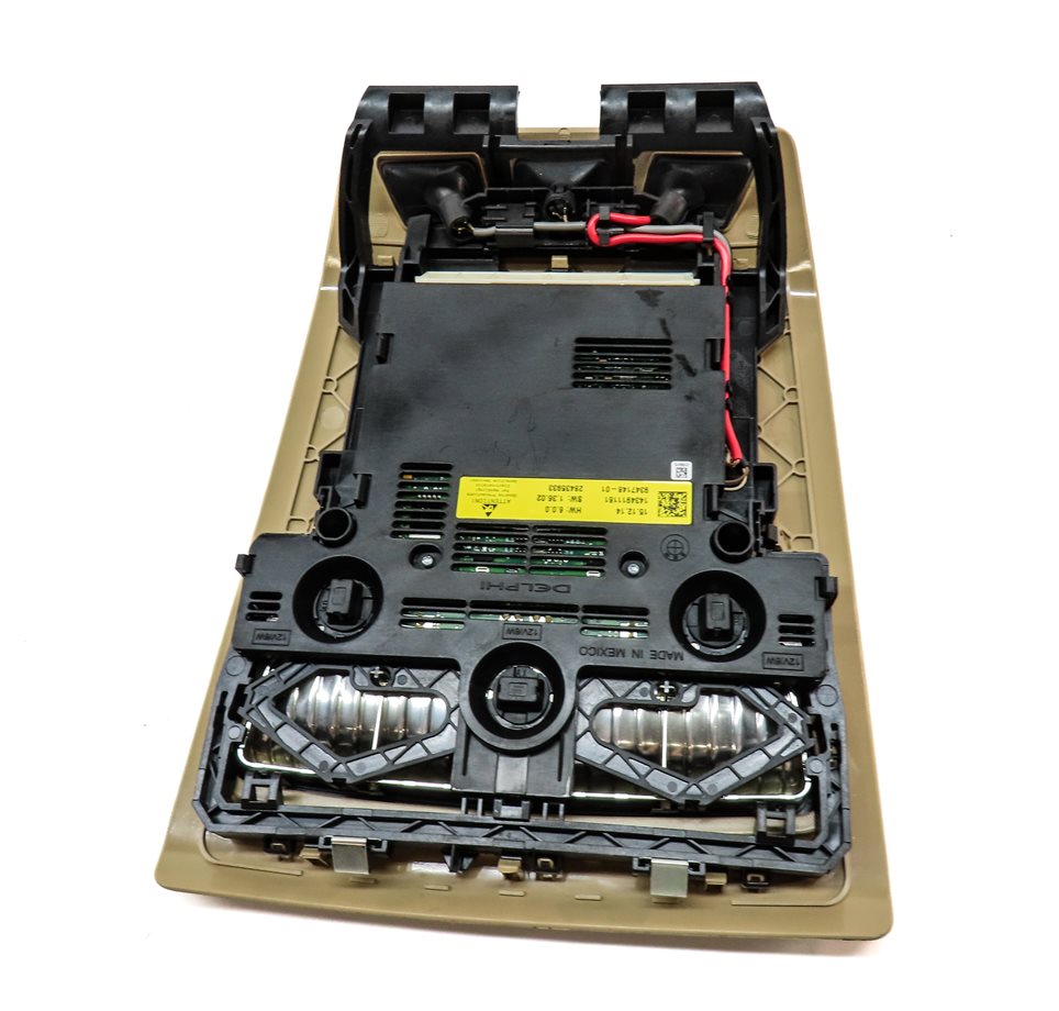 Thumbnail 5: 2015 BMW X3 (F25) FRONT DOMELIGHT MAP READING COURTESY DOME LIGHT LAMP (BEIGE)