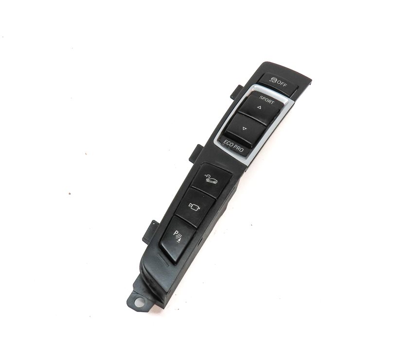 2015 BMW X3 (F25) CONSOLE TRACTION SPORT ECO CAMERA PDC SWITCH BUTTON PANEL