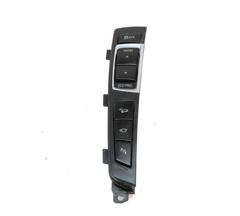 Thumbnail 4: 2015 BMW X3 (F25) CONSOLE TRACTION SPORT ECO CAMERA PDC SWITCH BUTTON PANEL