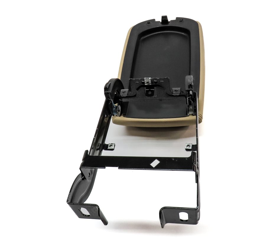 Thumbnail 6: 11-18 BMW X3 X4 (F25 F26) FRONT CENTER CONSOLE COMPARTMENT ARMREST LID (Beige)