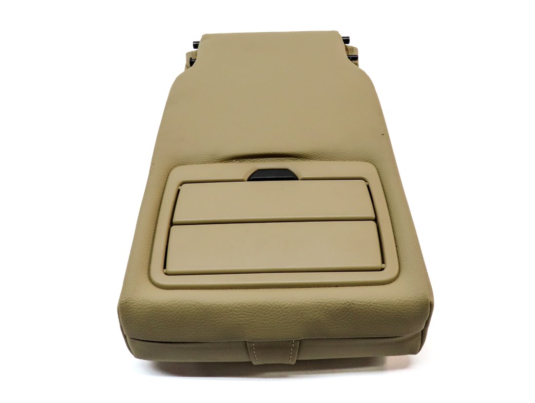 Thumbnail 7: 2011-2017 BMW X3 (F25) REAR SEAT CENTER CONSOLE CUP HOLDER ARMREST (Beige)