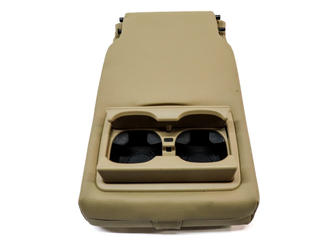 Thumbnail 8: 2011-2017 BMW X3 (F25) REAR SEAT CENTER CONSOLE CUP HOLDER ARMREST (Beige)