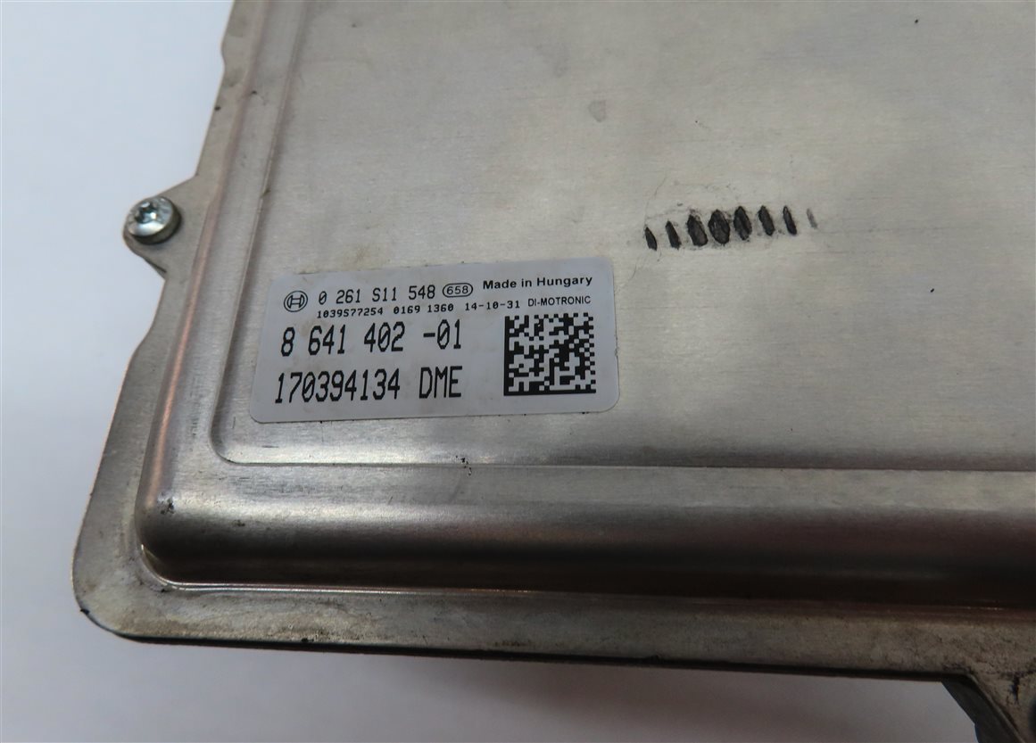 Thumbnail 6: 14-17 BMW 535iGT 535i 740i X3 X4 - 3.0L N55 ENGINE DME CAS-4 MODULE & KEY SET