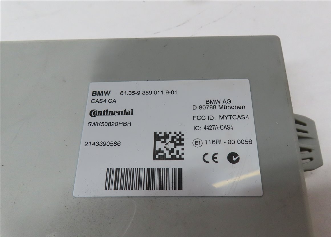 Thumbnail 8: 14-17 BMW 535iGT 535i 740i X3 X4 - 3.0L N55 ENGINE DME CAS-4 MODULE & KEY SET