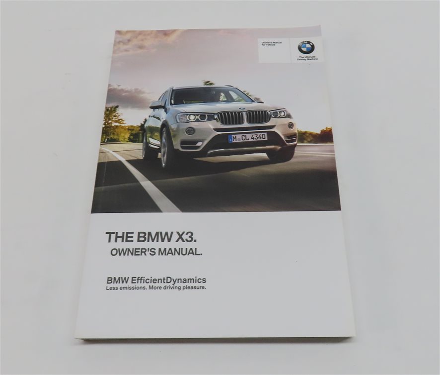 Thumbnail 7: 2015 BMW X3 (F25) OWNERS MANUAL BOOK BOOKLET LITERATURE GUIDE SET w/ CASE