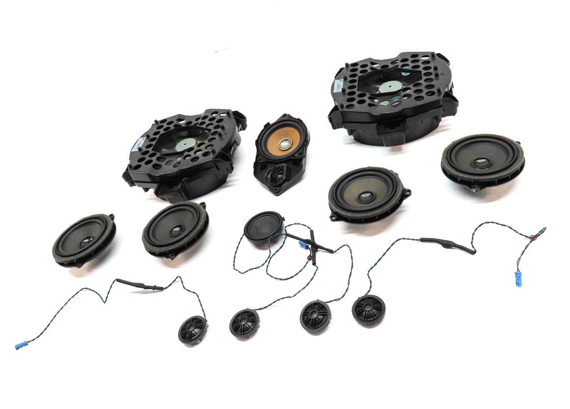 Thumbnail 2: 2015 BMW X3 (F25) RADIO STEREO AUDIO SUB SUBWOOFER TWEETER SPEAKER SET-12