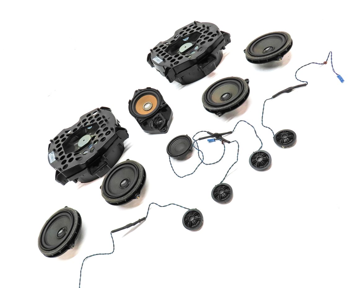 Thumbnail 3: 2015 BMW X3 (F25) RADIO STEREO AUDIO SUB SUBWOOFER TWEETER SPEAKER SET-12