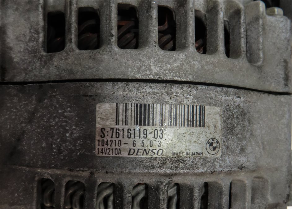 Thumbnail 7: 12-18 BMW 328i 428i 528i X1 X3 Z4 (E89 F25 F26 F30 F33) 2.0L 210 AMP ALTERNATOR