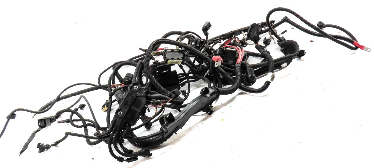 Thumbnail 3: 2015 BMW X3 (F25) 3.0L N55 TURBO ENGINE WIRE WIRING HARNESS LOOM