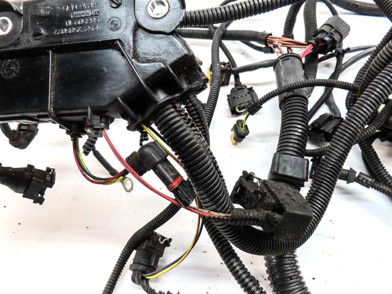 Thumbnail 6: 2015 BMW X3 (F25) 3.0L N55 TURBO ENGINE WIRE WIRING HARNESS LOOM