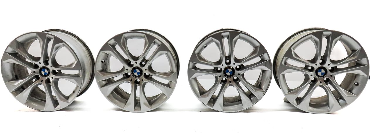 Thumbnail 2: 2015-2018 BMW X3 X4 (F25 F26) 18x8 ALUMINUM ALLOY 5-DOUBLE SPOKE WHEEL RIM SET-4