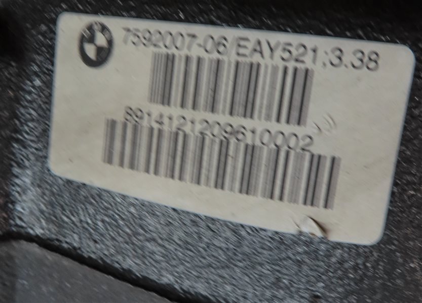 Thumbnail 5: 2011-2018 BMW X3 X4 (F25 F26) REAR DIFFERENTIAL GEAR CARRIER (3.38 RATIO)