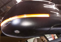 Thumbnail 2: 2015-2016 BMW X3 (F25) RIGHT PASSENGER P-FOLD AUTODIM CAMERA DOOR MIRROR (Brown)