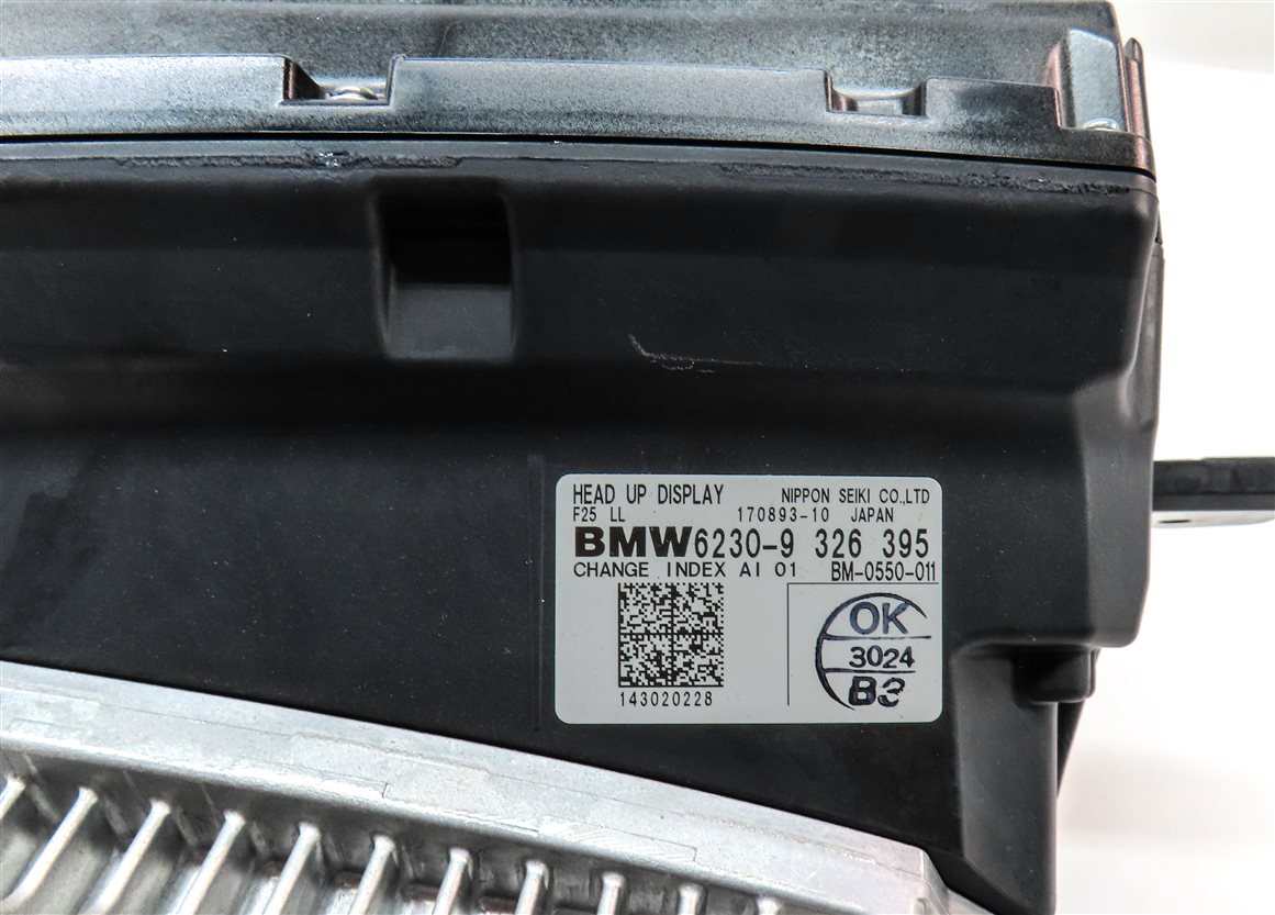 Thumbnail 8: 13-17 BMW X3 (F25) FRONT WINDSHIELD HUD INFORMATION HEADS UP DISPLAY PROJECTOR