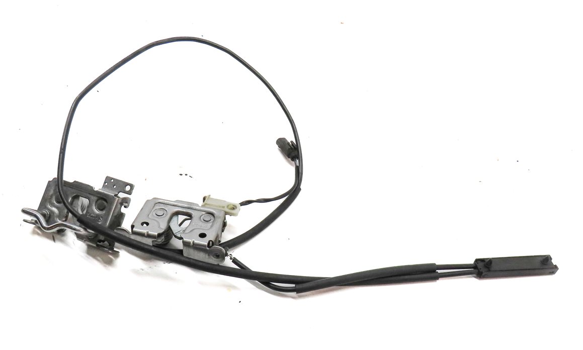 2015 BMW X4 (F26) FRONT LEFT & RIGHT LOWER HOOD LOCK LATCH SET-2 w/ CABLE