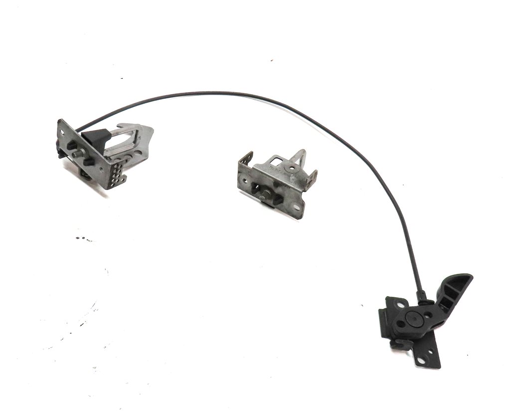 2015 BMW X4 (F26) FRONT LEFT & RIGHT UPPER HOOD LOCK SAFETY LATCH SET w/ CABLE