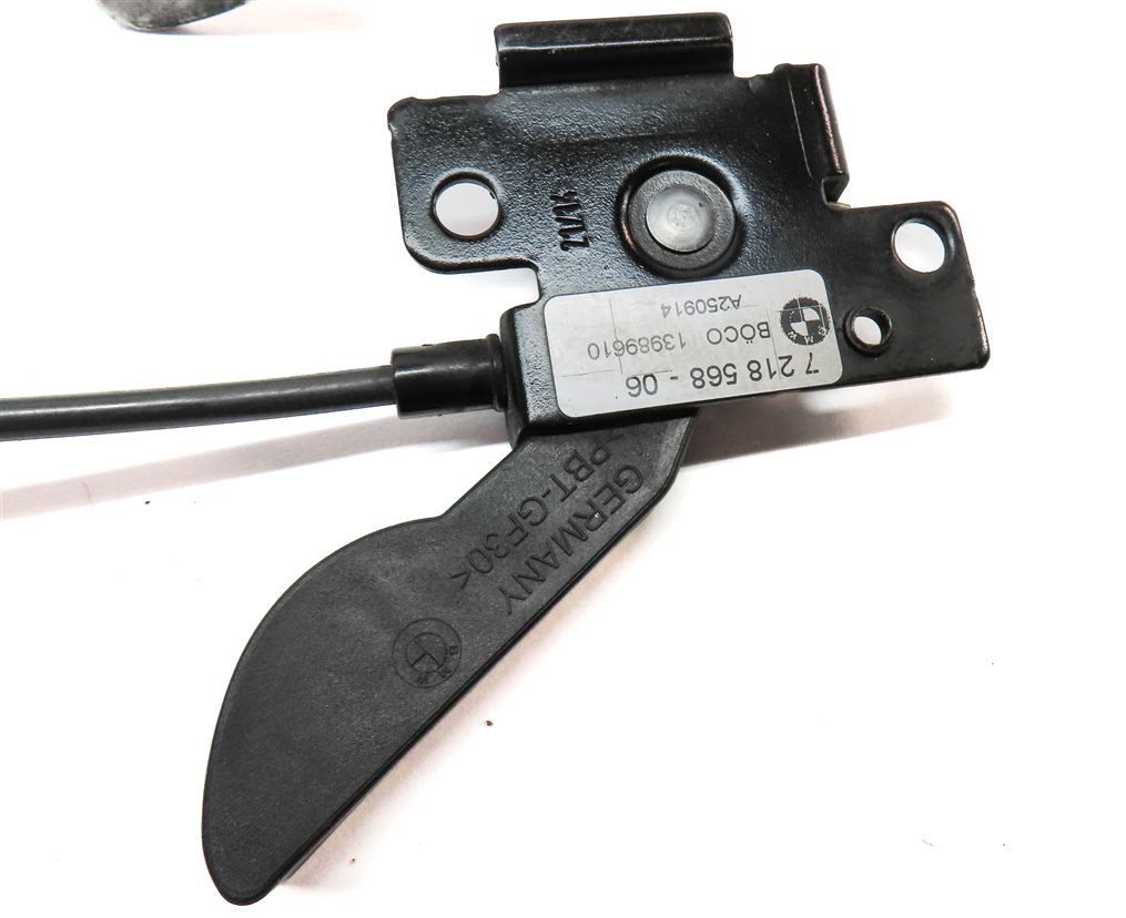Thumbnail 11: 2015 BMW X4 (F26) FRONT LEFT & RIGHT UPPER HOOD LOCK SAFETY LATCH SET w/ CABLE