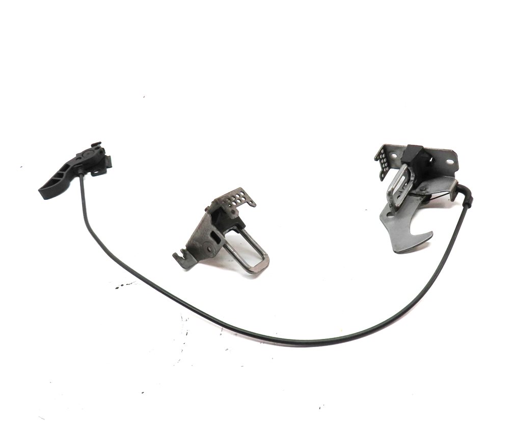 Thumbnail 4: 2015 BMW X4 (F26) FRONT LEFT & RIGHT UPPER HOOD LOCK SAFETY LATCH SET w/ CABLE