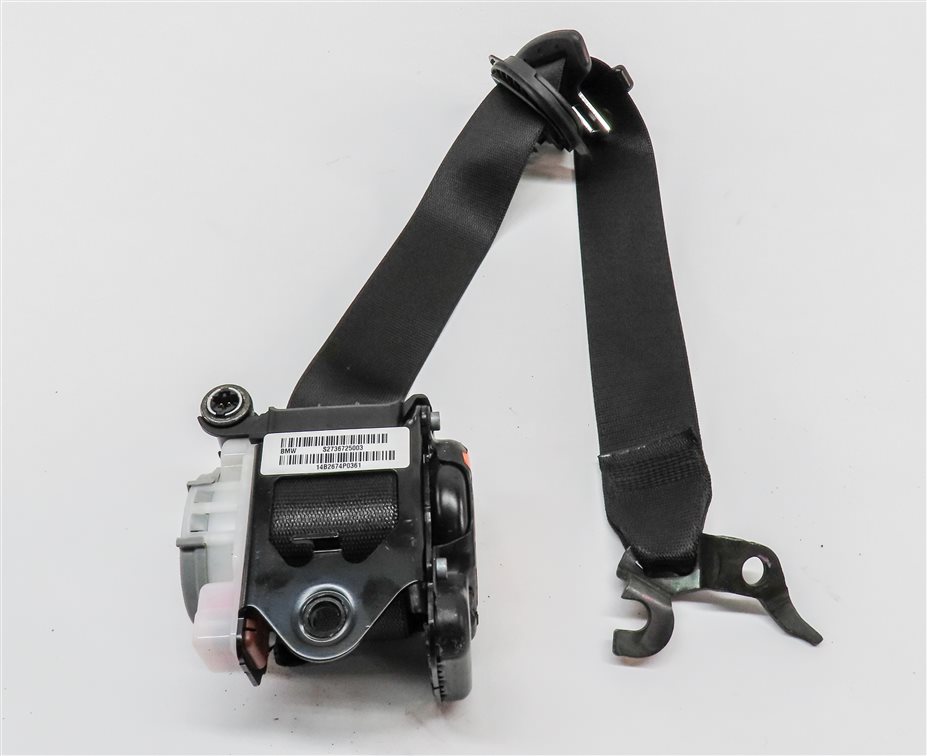 Thumbnail 4: 2011-2018 BMW X3 X4 (F25 F26) FRONT RIGHT PASSENGER SEATBELT RETRACTOR (Black)