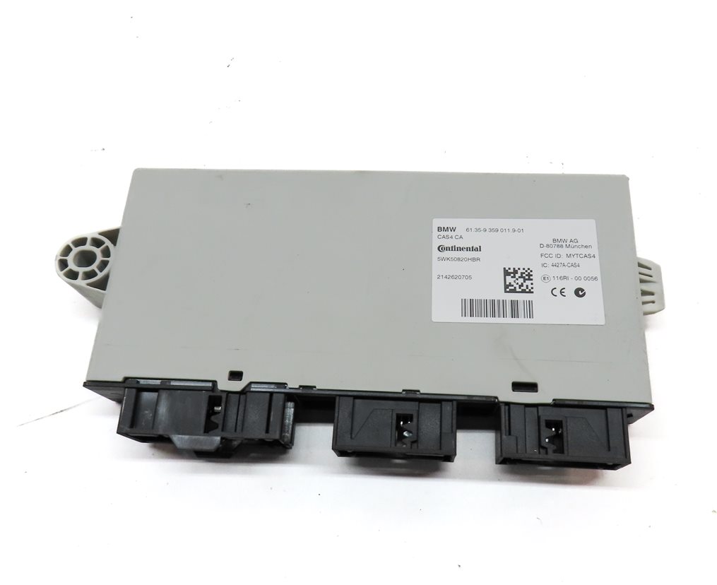 Thumbnail 7: 14-17 BMW 535iGT 535i 740i X3 X4 - 3.0L N55 ENGINE DME CAS-4 MODULE & KEY SET