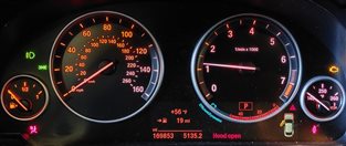 Thumbnail 2: 2014-2017 BMW 528i 535i 550i X3 X4 X5 (F10 F15 F25 F26) SPEEDOMETER GAUGE (169k)