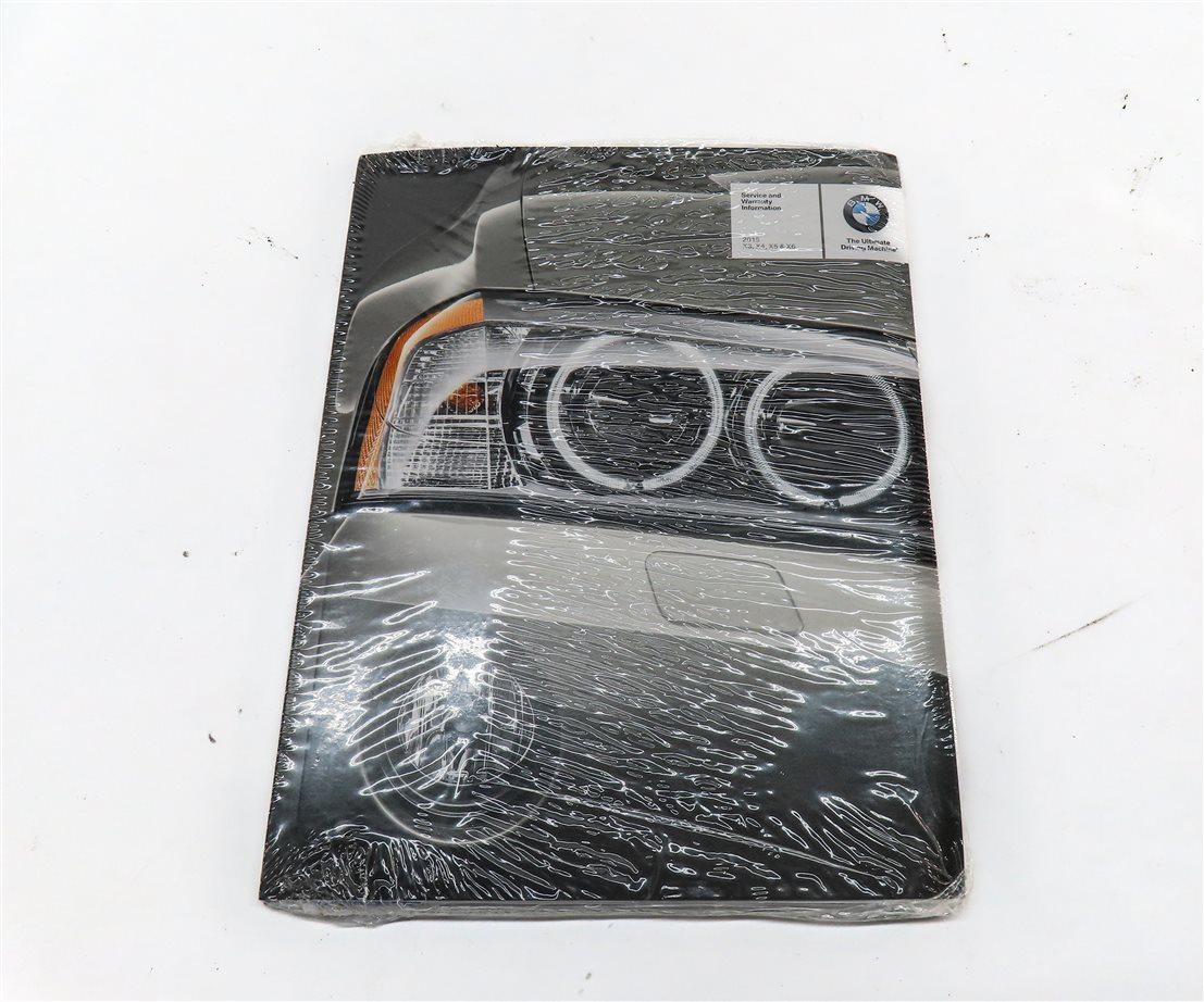 Thumbnail 6: 2015 BMW X4 (F26) OWNERS MANUAL BOOK BOOKLET GUIDE SET w/ CASE