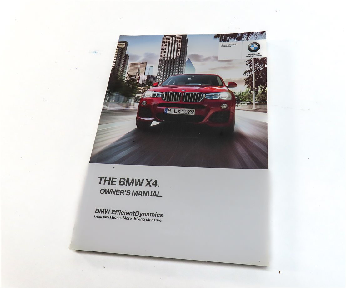 Thumbnail 8: 2015 BMW X4 (F26) OWNERS MANUAL BOOK BOOKLET GUIDE SET w/ CASE