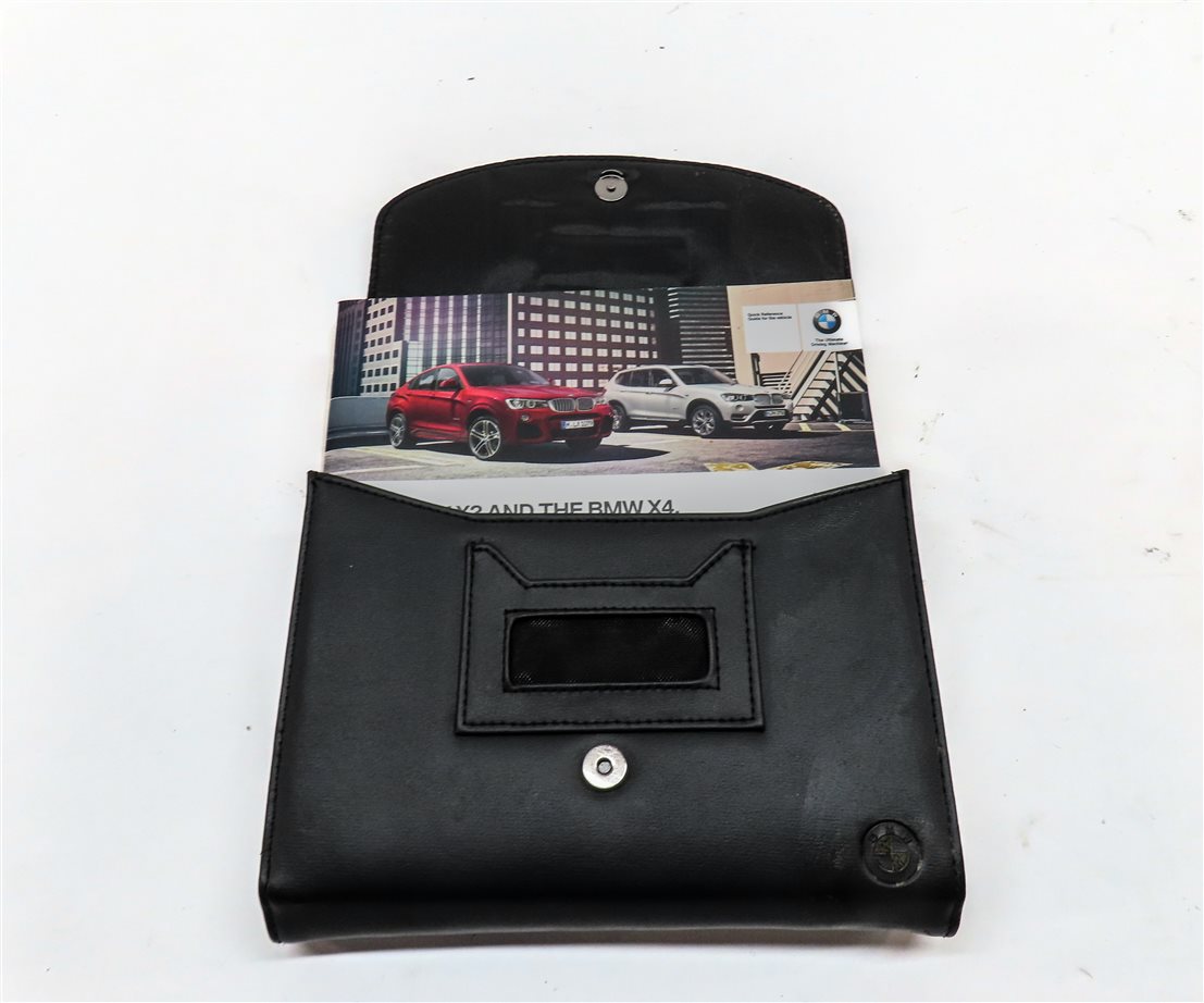 Thumbnail 9: 2015 BMW X4 (F26) OWNERS MANUAL BOOK BOOKLET GUIDE SET w/ CASE
