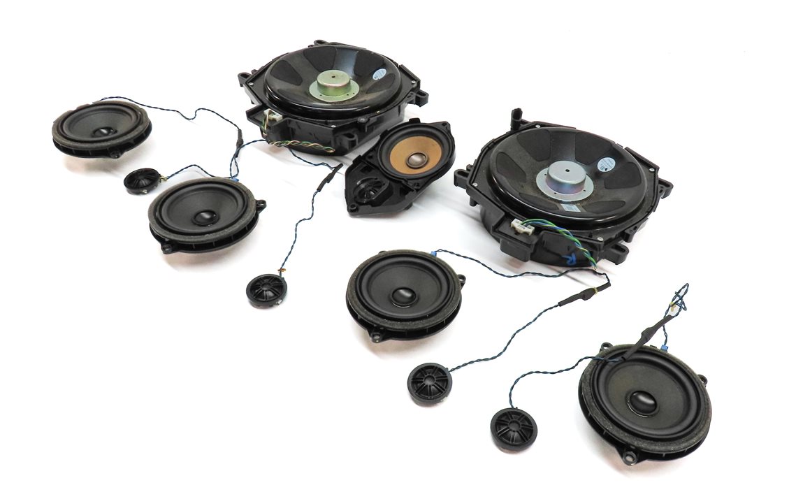 2015 BMW X4 (F26) RADIO STEREO SUB SUBWOOFER TWEETER SPEAKER SET 11