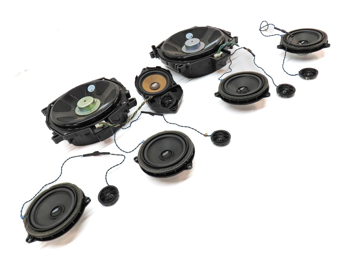 Thumbnail 3: 2015 BMW X4 (F26) RADIO STEREO SUB SUBWOOFER TWEETER SPEAKER SET 11