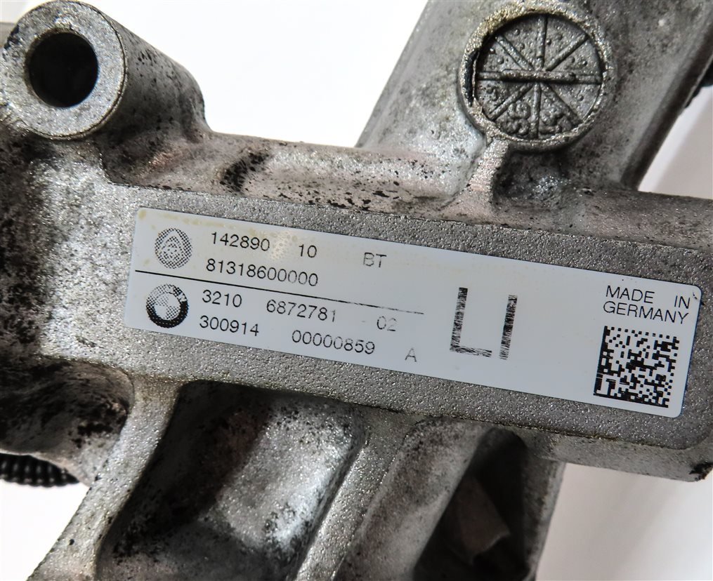 Thumbnail 6: 15-18 BMW X3 X4 (F25 F26) POWER STEERING GEAR RACK & PINION ASSEMBLY w/ MOTOR