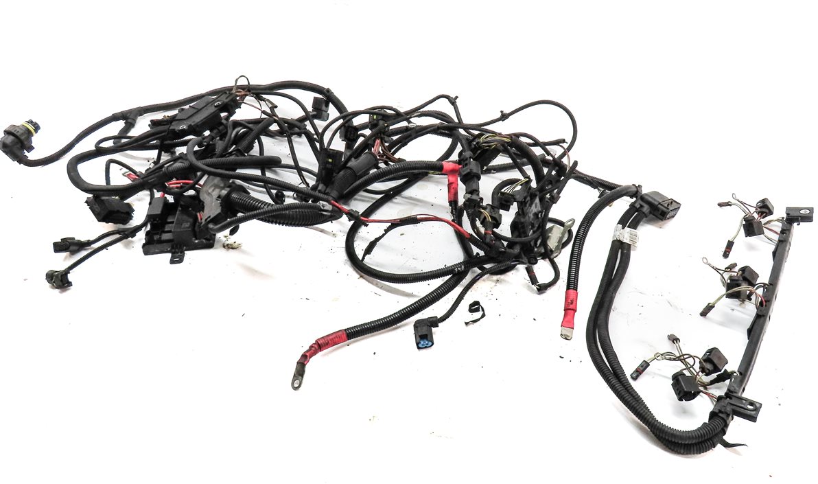 2015 BMW X4 (F26) 3.0L (N55) TURBO ENGINE WIRE WIRING HARNESS LOOM