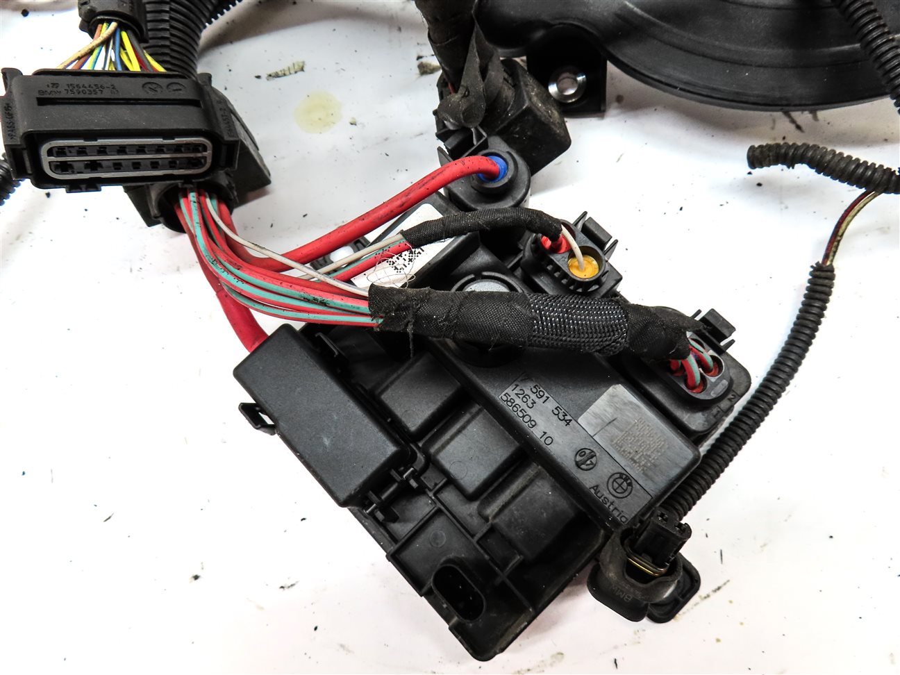 Thumbnail 10: 2015 BMW X4 (F26) 3.0L (N55) TURBO ENGINE WIRE WIRING HARNESS LOOM