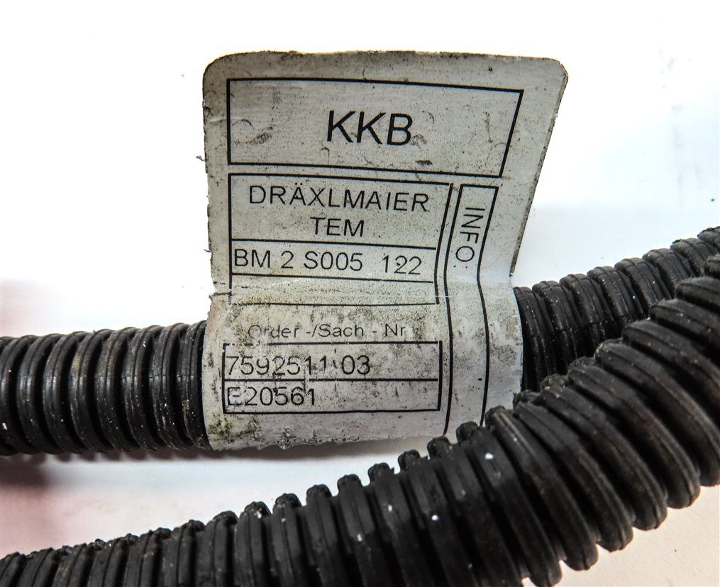 Thumbnail 11: 2015 BMW X4 (F26) 3.0L (N55) TURBO ENGINE WIRE WIRING HARNESS LOOM