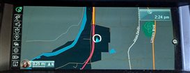 15-16 BMW X3 X4 (F25 F26) FRONT DASH 8.8" NAVIGATION INFORMATION DISPLAY SCREEN