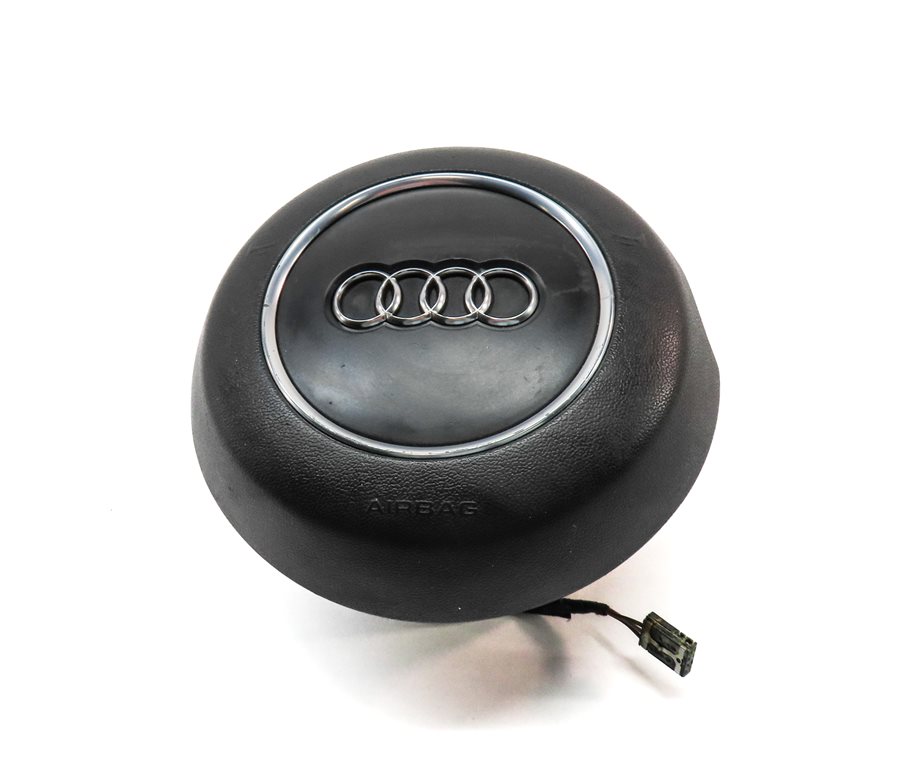 Thumbnail 2: 12-18 AUDI A6 A7 S6 S7 (C7 4G8) 3-SPOKE STEERING WHEEL AIRBAG AIR BAG (BLACK)