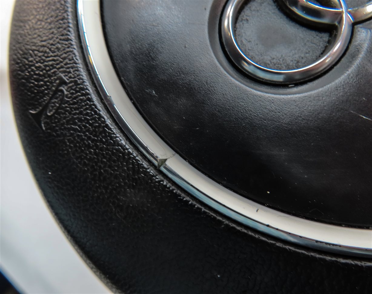 Thumbnail 7: 12-18 AUDI A6 A7 S6 S7 (C7 4G8) 3-SPOKE STEERING WHEEL AIRBAG AIR BAG (BLACK)