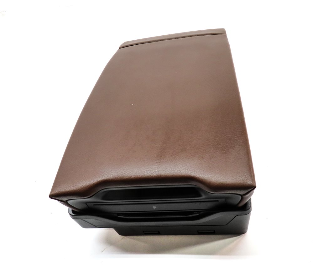Thumbnail 2: 12-18 AUDI A6 A7 S6 S7 RS7 C7 4G8 REAR CENTER SEAT ARM REST CUPHOLDER (Brown)