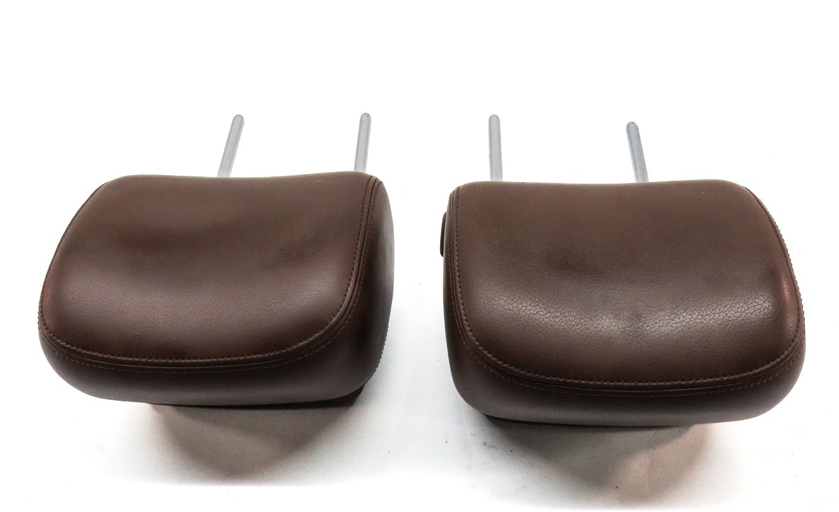 Thumbnail 4: 12-18 AUDI A6 A7 S6 S7 RS7 (C7 4G8) FRONT LEFT & RIGHT SEAT HEADREST SET (Brown)